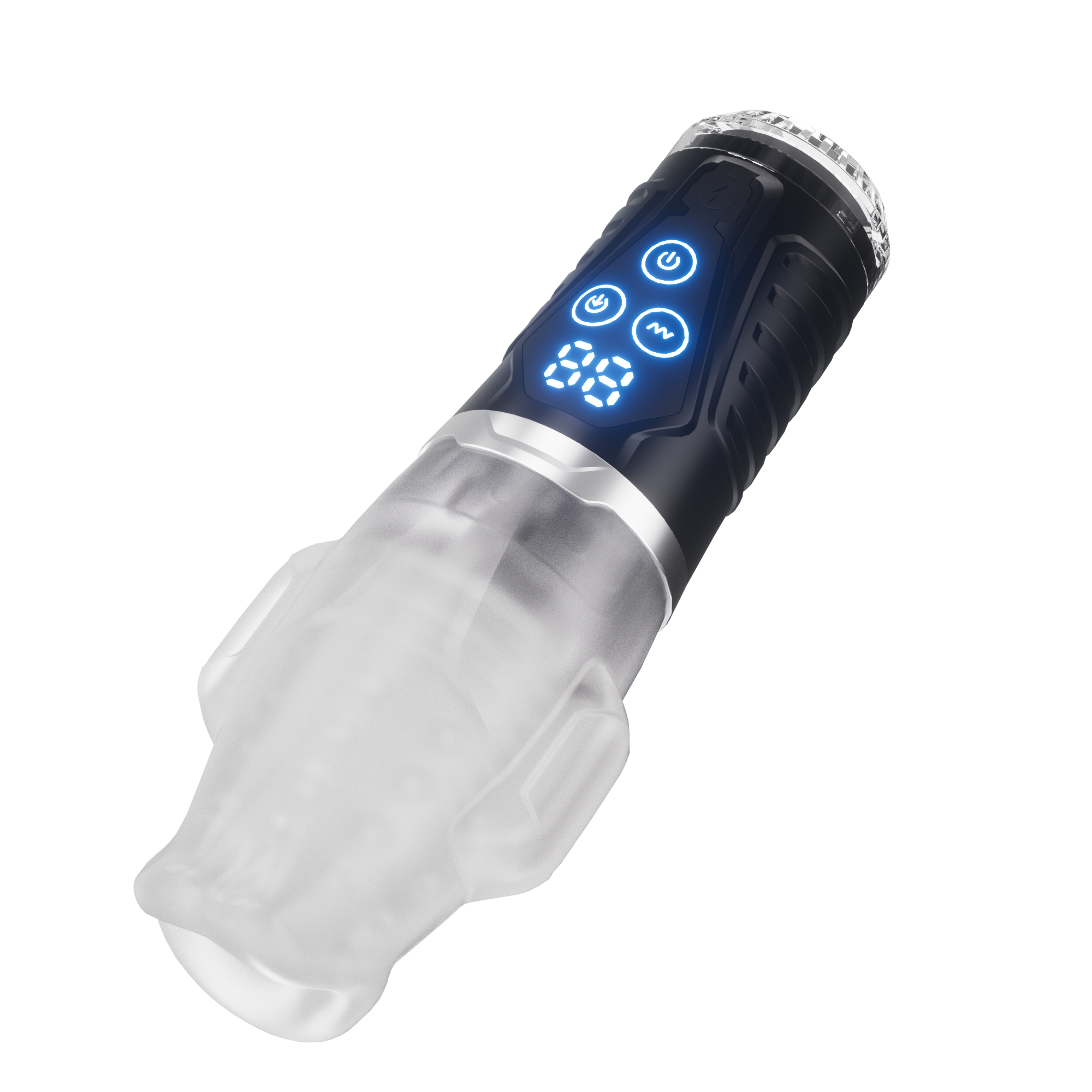 Automatischer rotierender und saugender männlicher Masturbator – 10 Vibrationsmodi & 360° Zyklonrotation