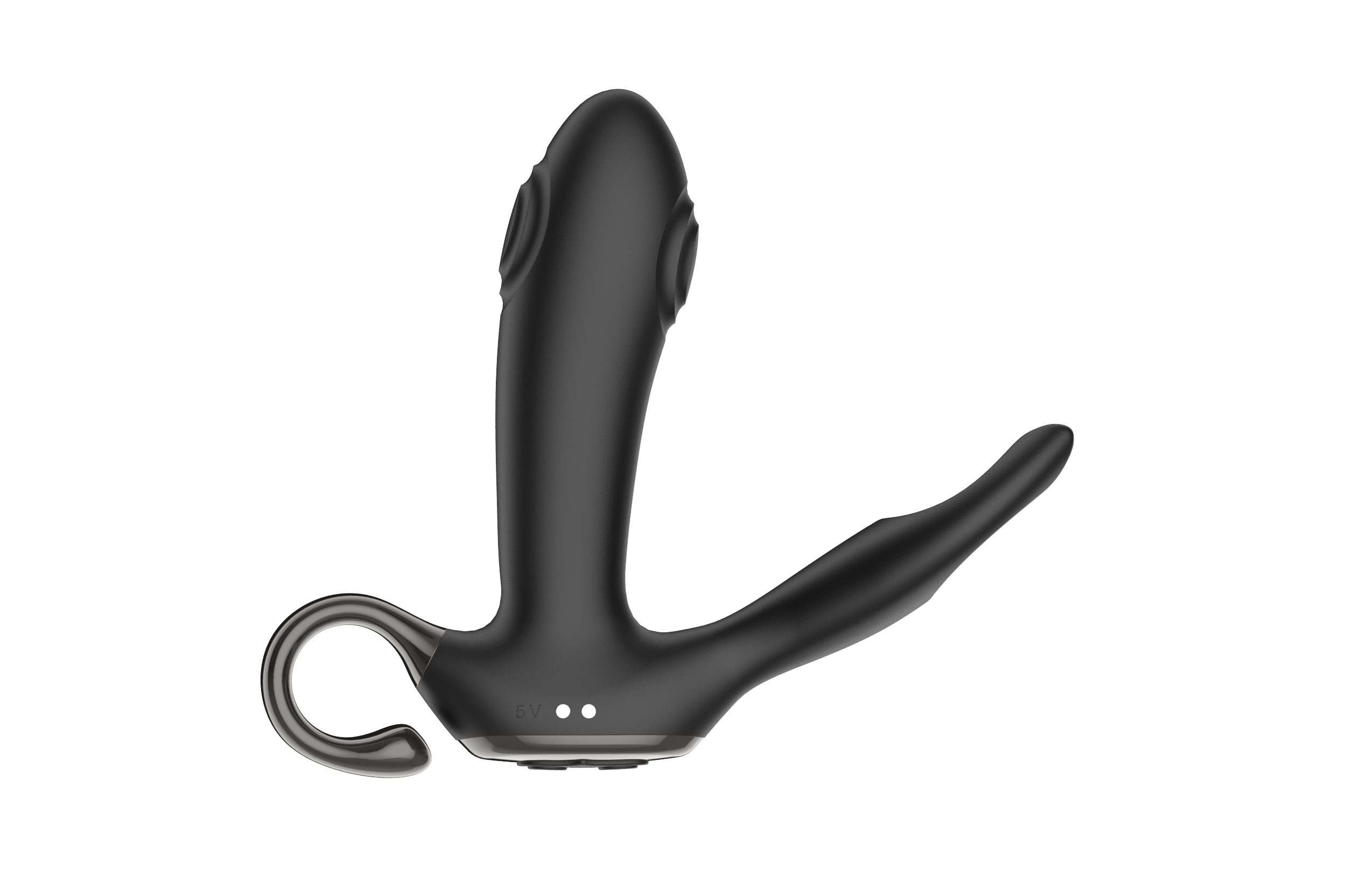 Tapping Prostata-Massagegerät - Vibrierend & Gebogen