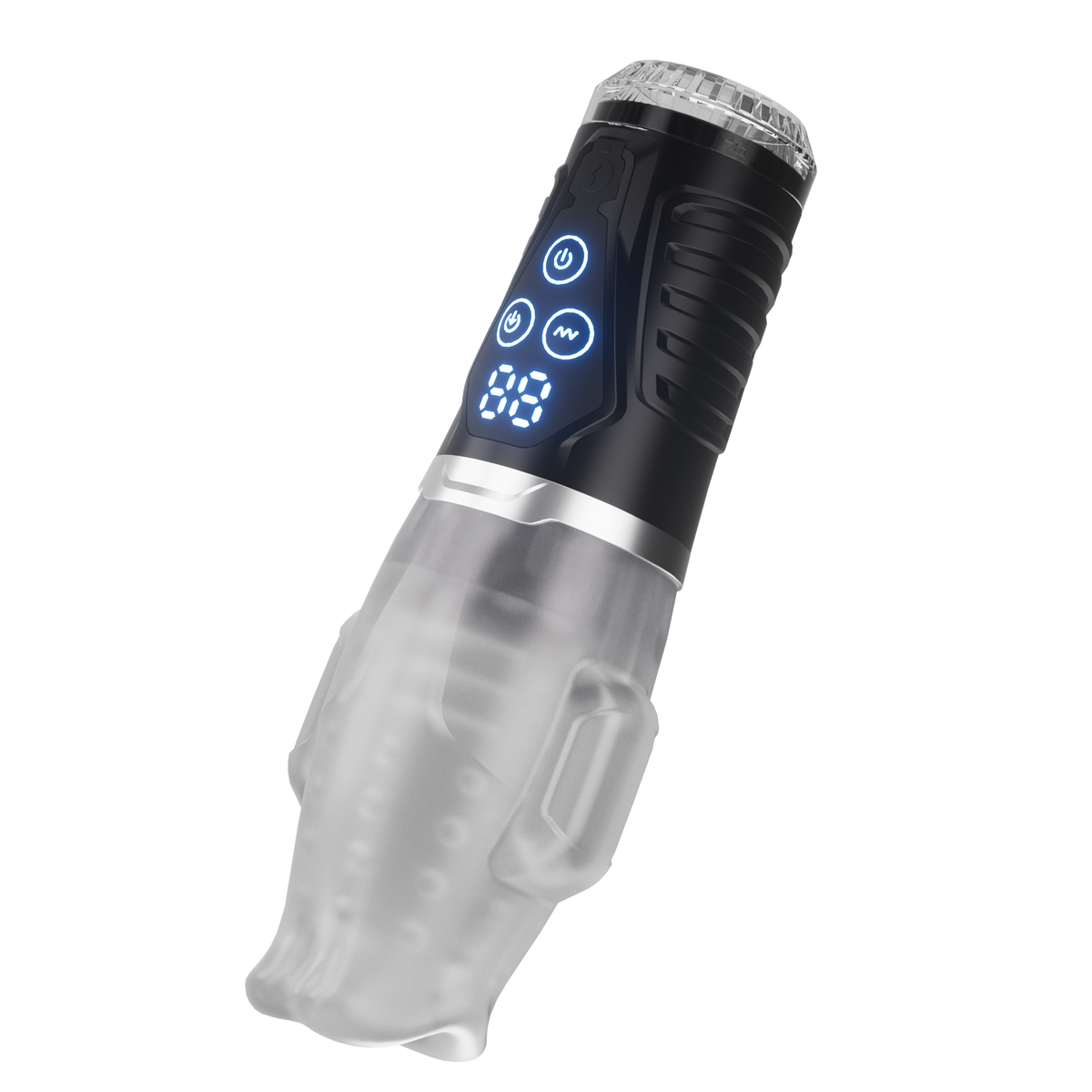 Automatischer rotierender und saugender männlicher Masturbator – 10 Vibrationsmodi & 360° Zyklonrotation