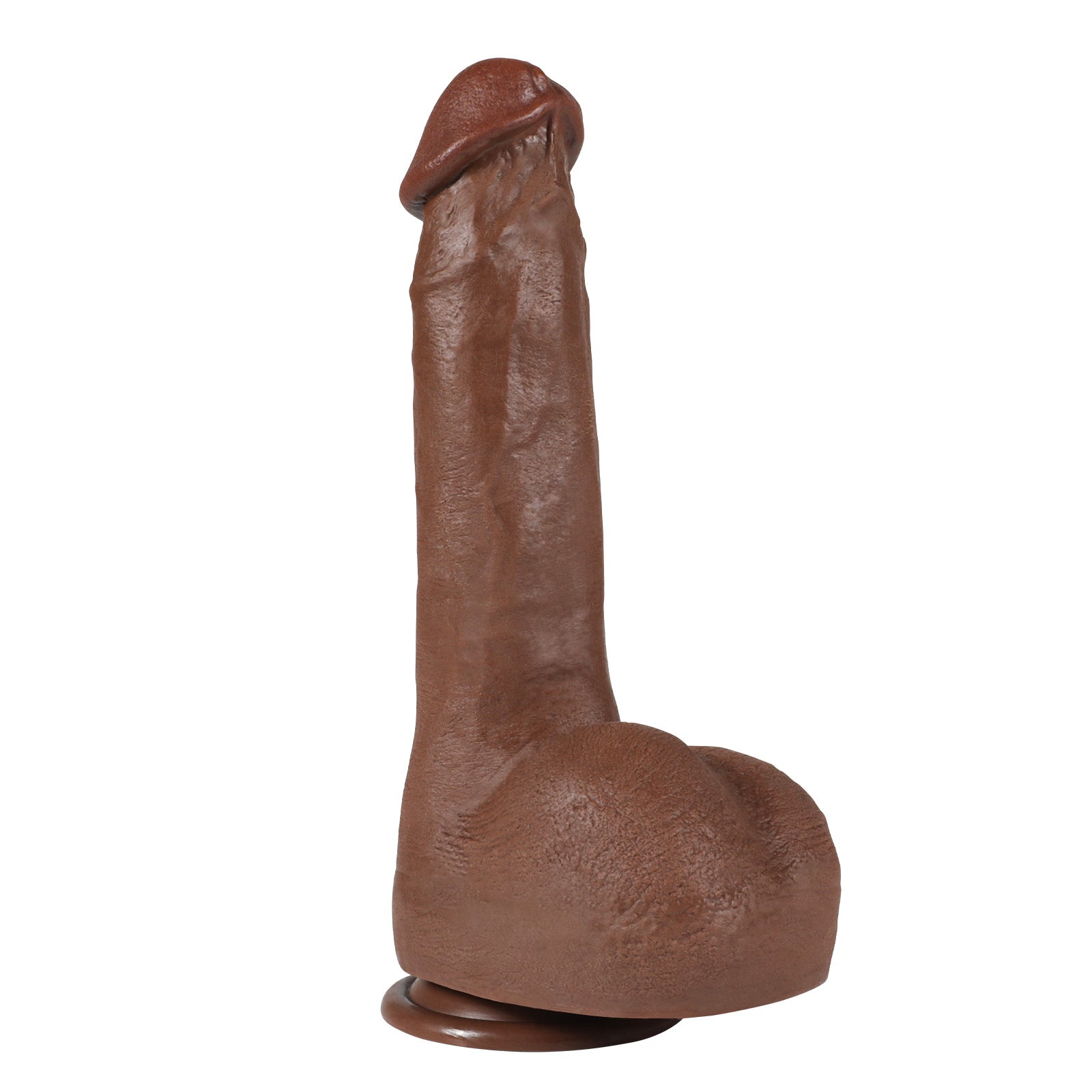 22 Zoll realistischer strukturierter Dildo mit Saugnapfbasis