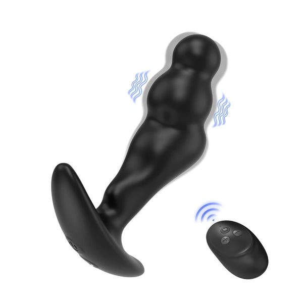 Silikon-Prostatamassager & Analplug-Vibrator für männliche G-Punkt-Stimulation