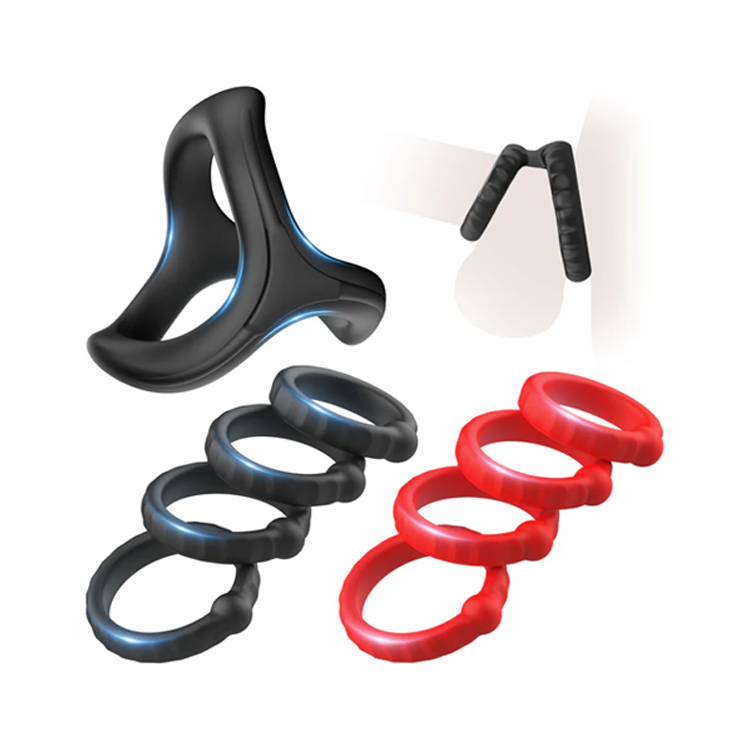 Liquid Silikon Cock Ring Set