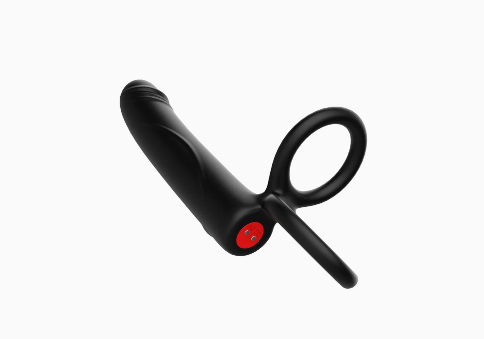 3-in-1 Vibrationsring mit Dildo – Perfektes Erwachsenen-Spielzeug für Paare