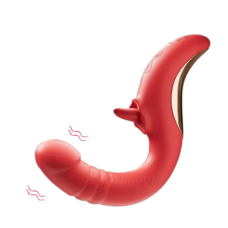 Lecken G-Punkt Vibrator - Stoßend & Vibrierend