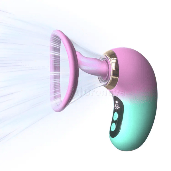 5-in-1 Saugvibrator mit LCD-Display
