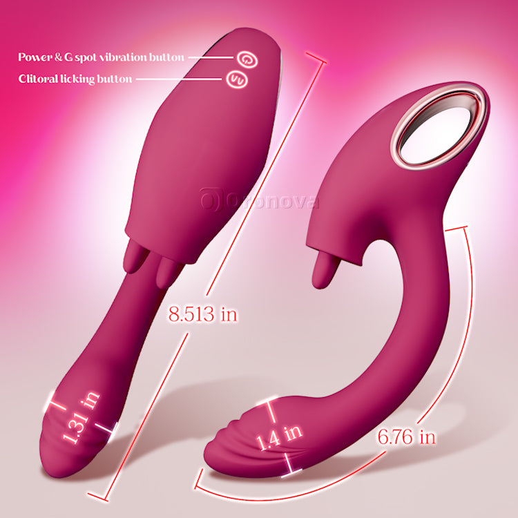 Twin Licking G-Punkt Vibrator