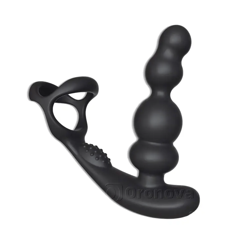 Rotierender Prostata-Massagestab Dildo - Vibrierend & Wasserdicht