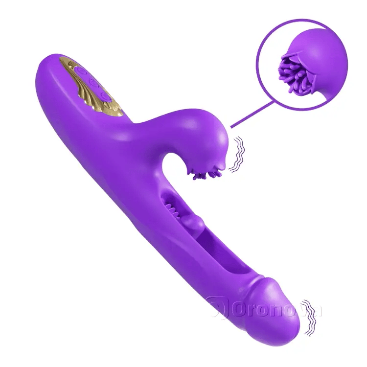 Push-pull Vibrator, Kitzlerkitzel, dreifache Stimulation