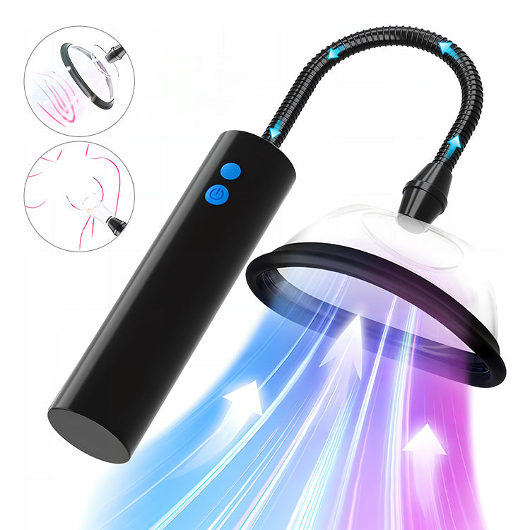 Vaginal-Saugpumpe – Wiederaufladbare Stimulation