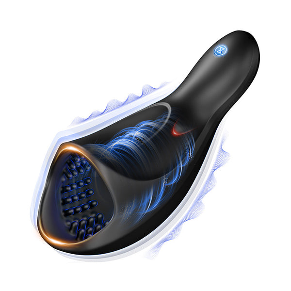 Textured Male Masturbator – 10 Vibration Modes, 3D Sensation