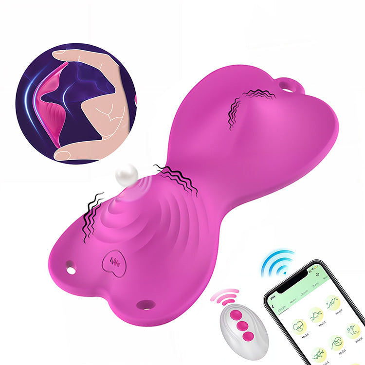 Dual Motor Wearable Vibrator mit App-Steuerung