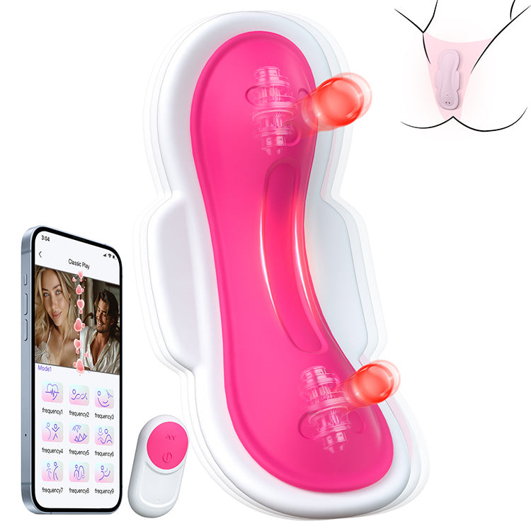 Fernbedienung & App-gesteuerter Panty-Vibrator