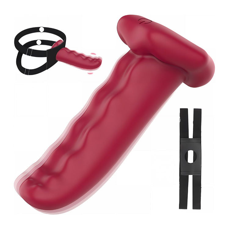Tragbare Vibrationshülle für Penis und Finger – G-Punkt- und Klitorisstimulation