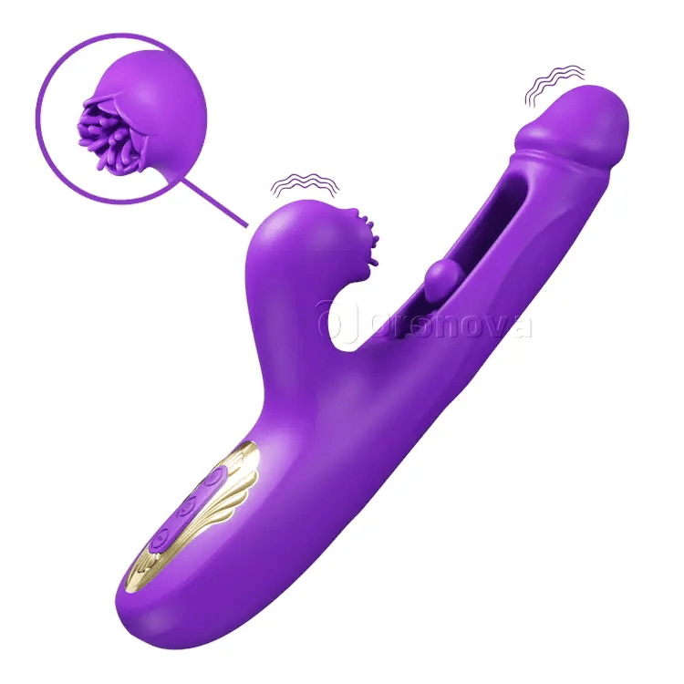 Push-pull Vibrator, Kitzlerkitzel, dreifache Stimulation