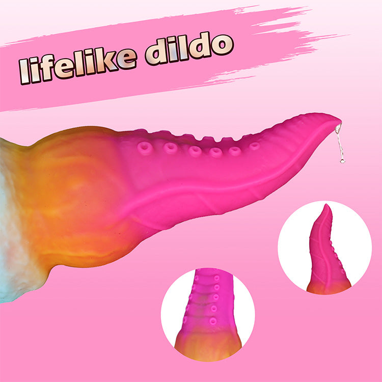 Realistischer Oktopus-Tentakel-Dildo mit lebensechter Textur