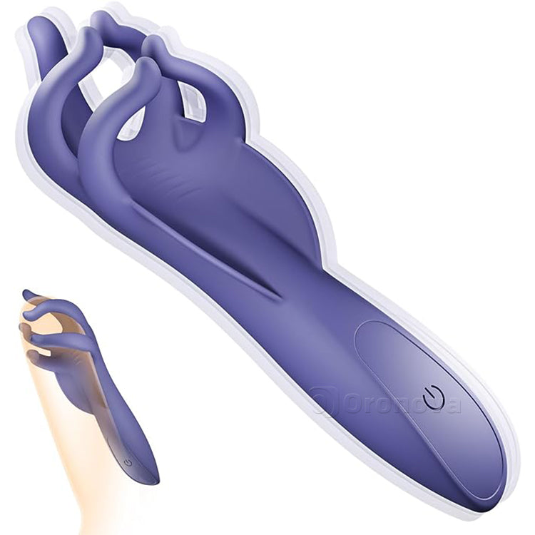 Fingered Penis Cock Ring - Vibrierend & Wasserdicht
