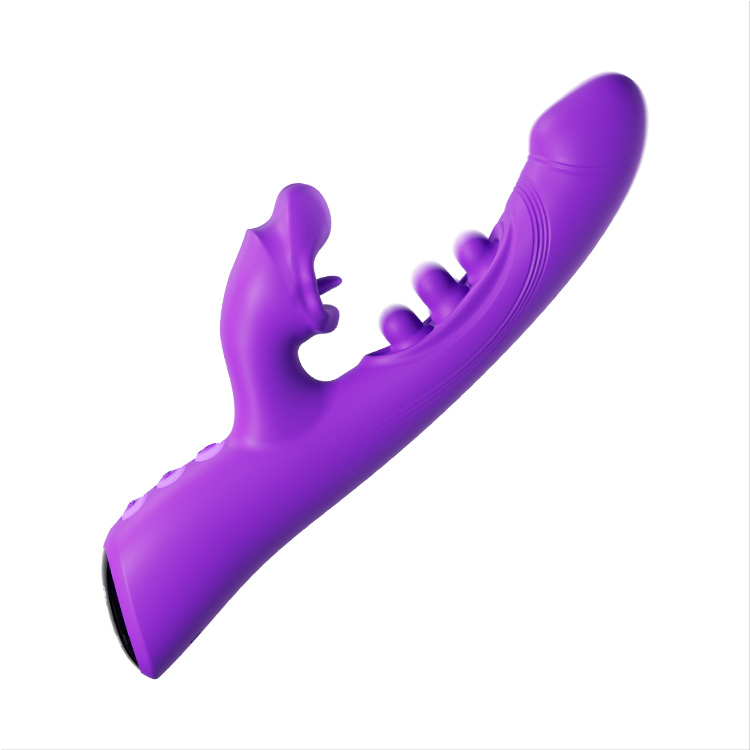 3-in-1 Kuss- und Dreifach-Tipp-Vibrator – Klitoris- & G-Punkt-Vergnügen