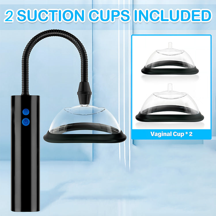Vaginal-Saugpumpe – Wiederaufladbare Stimulation