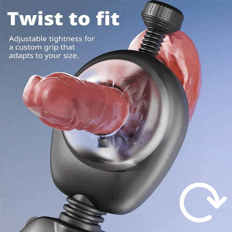 Wearable Masturbator, verstellbare Enge, Fernbedienung