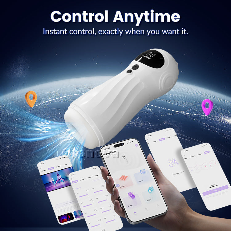 Automatischer männlicher Masturbator - Saugvibration & APP-Fernsteuerung
