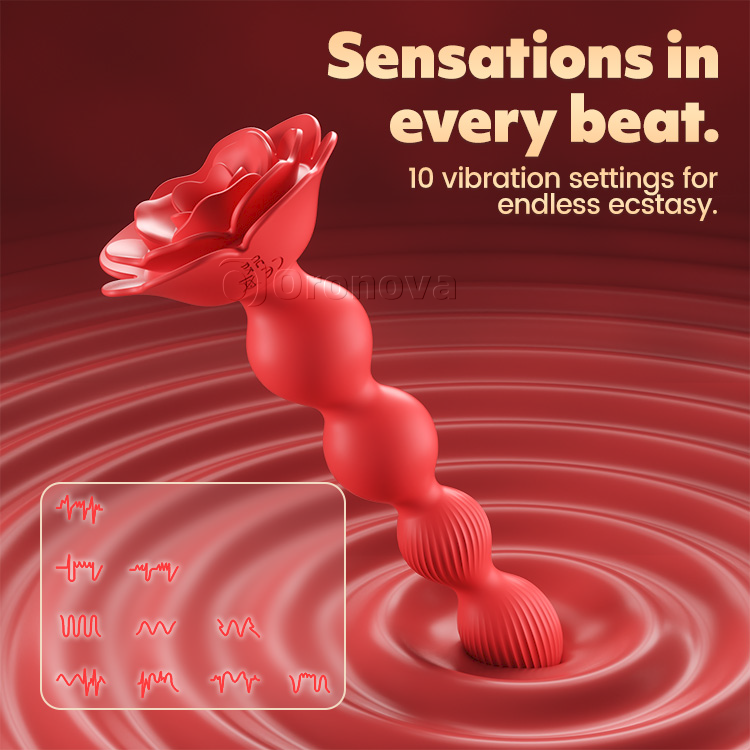 Analperlen rotierender Vibrator
