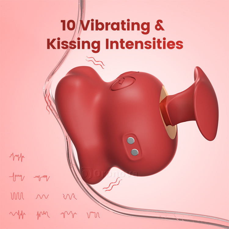 Finger Grip Vibrator - 10 Küssende & Vibrierende