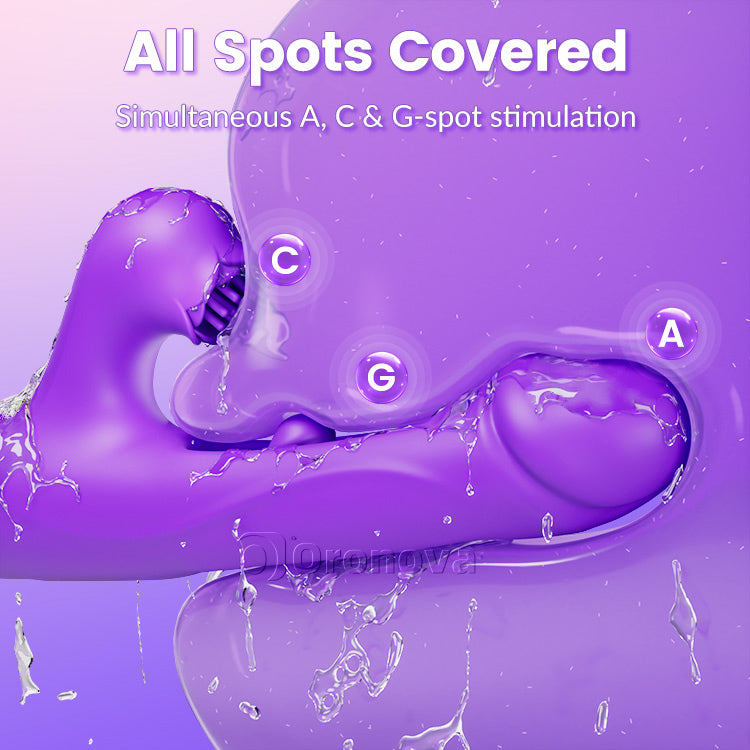 Push-pull Vibrator, Kitzlerkitzel, dreifache Stimulation