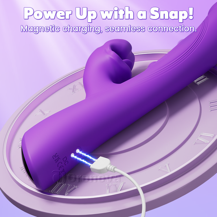 3-in-1 Kuss- und Dreifach-Tipp-Vibrator – Klitoris- & G-Punkt-Vergnügen