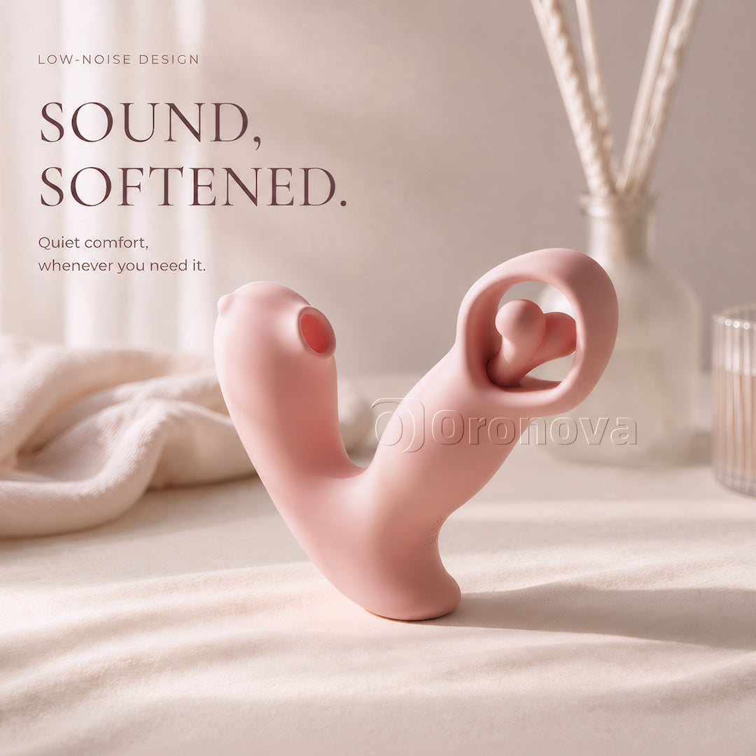 Drei-in-einem-Smart-APP-Rotations-, Vibrations-, Luftstrom- und Impuls-Vibrator