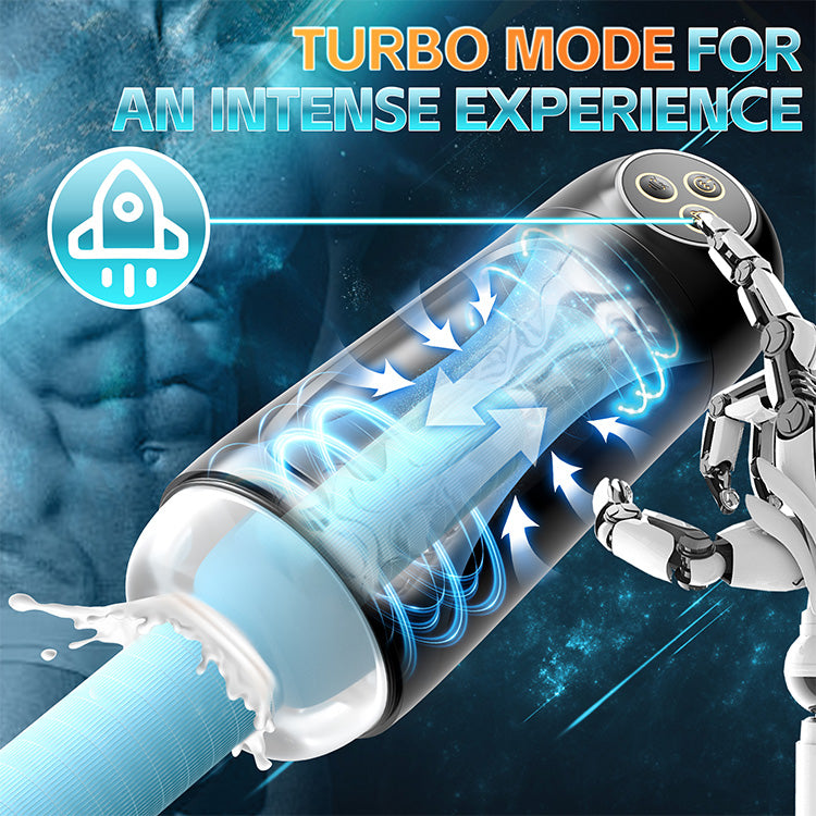 Automatischer männlicher Masturbator – 9 Saug- und Vibrationsmodi mit Whirlpool-Funktion