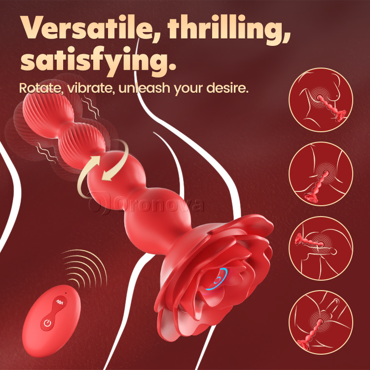 Analperlen rotierender Vibrator