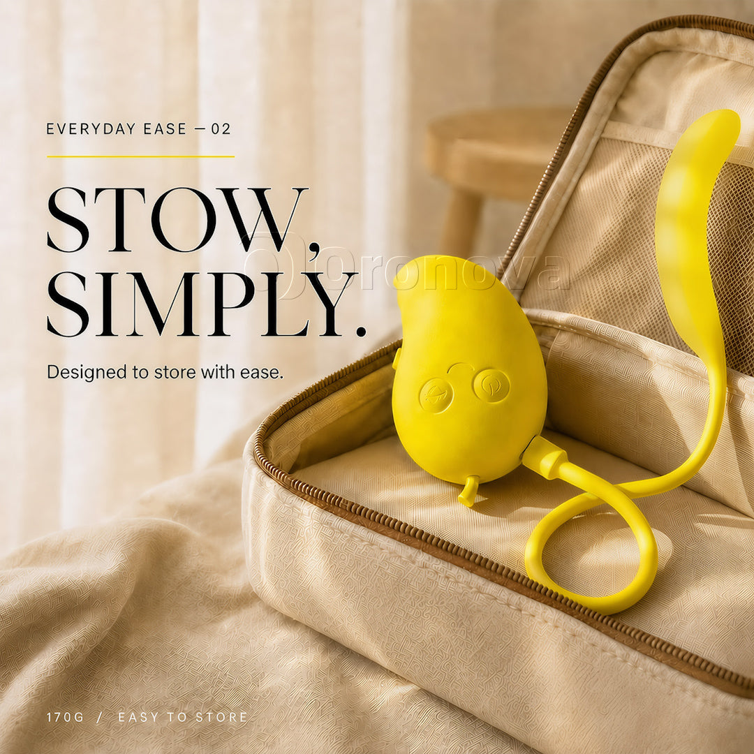 Mango- und Bananengeschmack, 2-in-1-Dual-Stimulation, saugender und klopfender Bluetooth-Vibrator