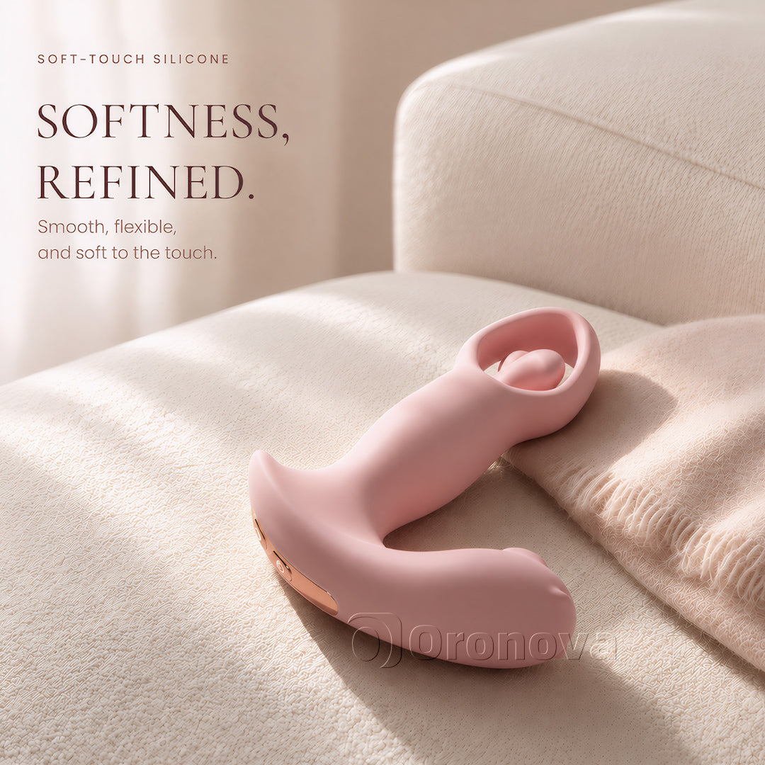 Drei-in-einem-Smart-APP-Rotations-, Vibrations-, Luftstrom- und Impuls-Vibrator