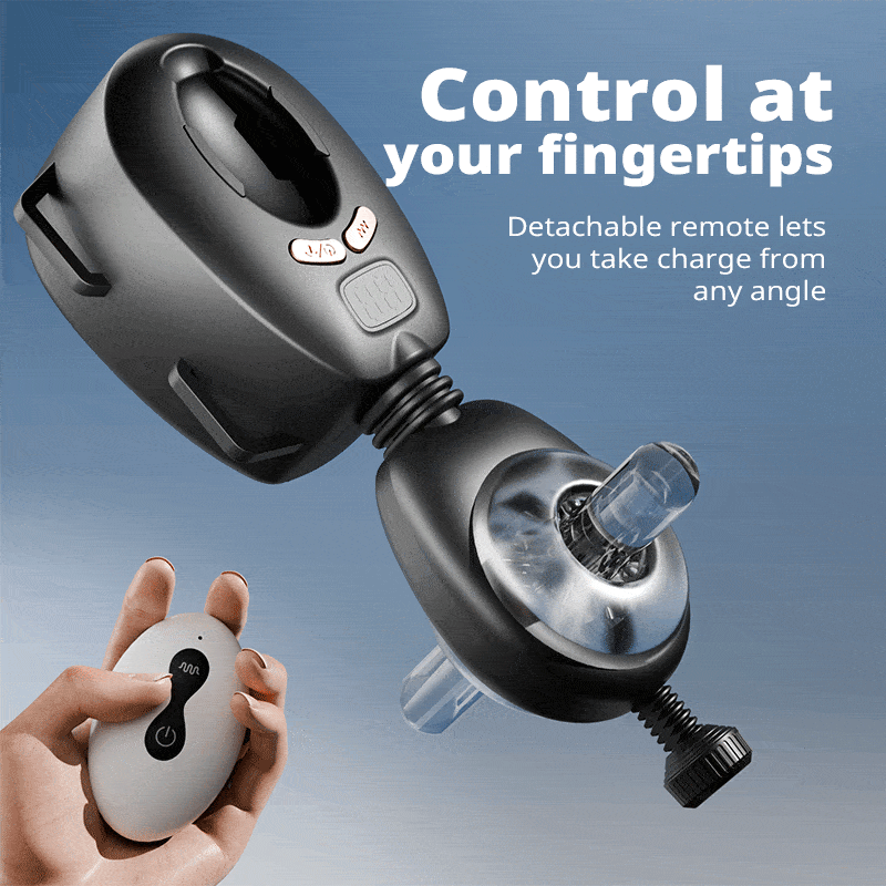 Wearable Masturbator, verstellbare Enge, Fernbedienung
