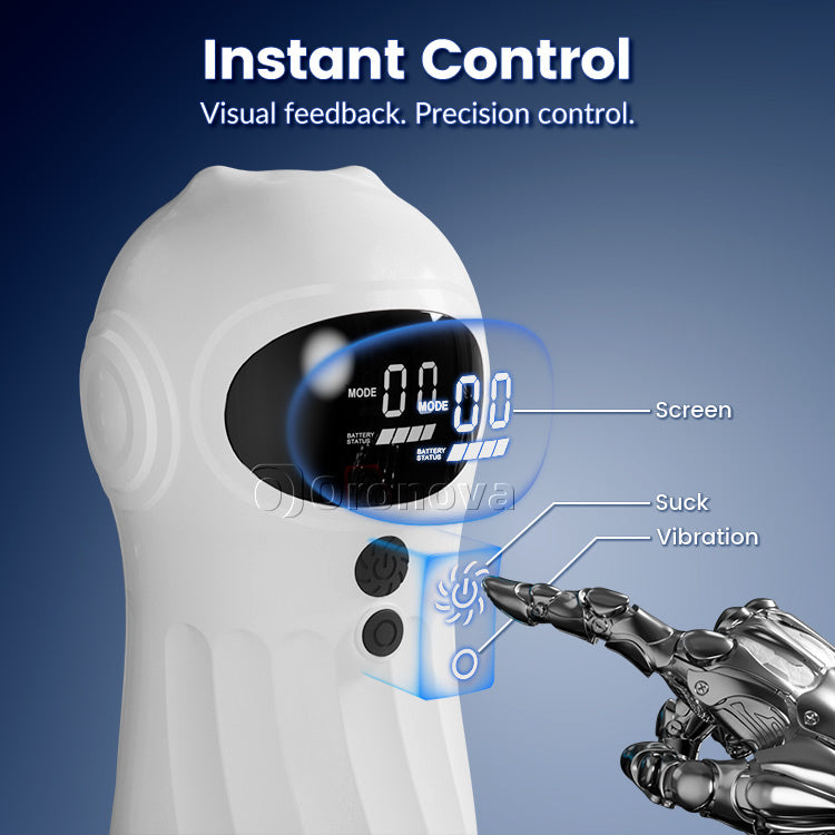 Automatischer männlicher Masturbator - Saugvibration & APP-Fernsteuerung