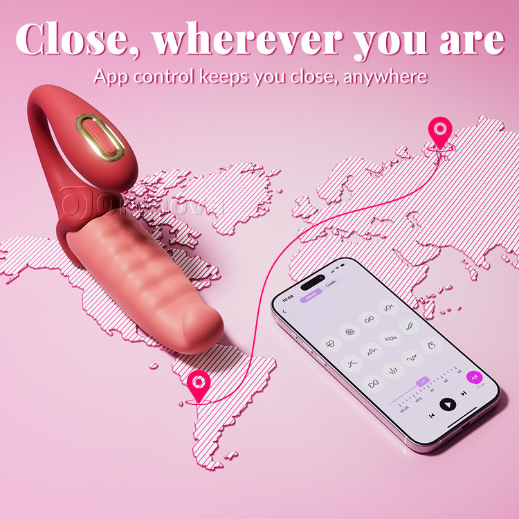 G-Punkt Vibrator, pulsierend, stimuliert den C-Punkt, Fernbedienung