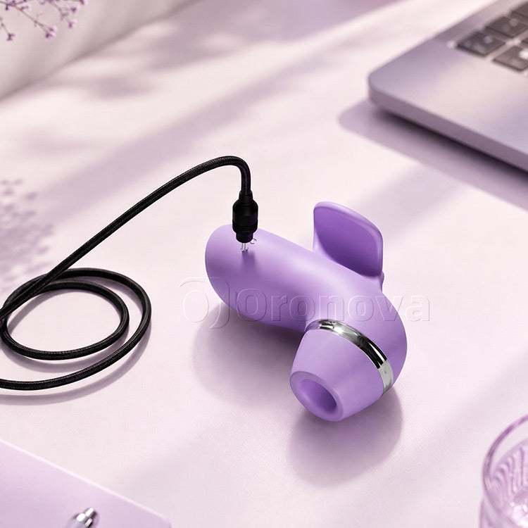 4-in-1 Multifunktionsvibrator | Klappen, Lecken, Bürsten & Saugvergnügen