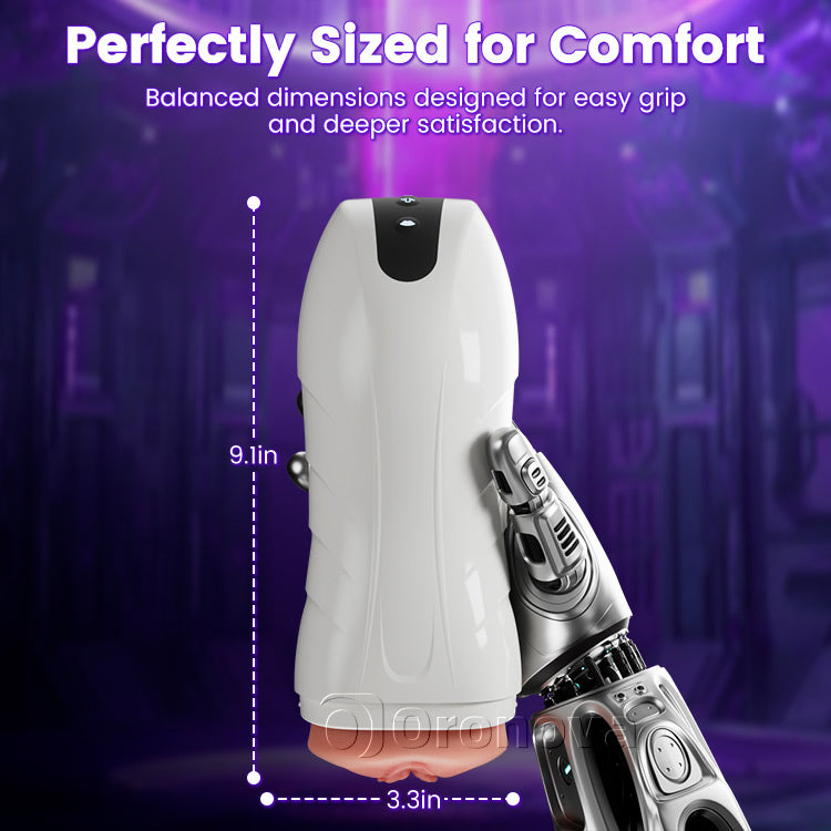 Männlicher automatischer Saugender Vibrationsmasturbator – 10 Anregungsarten