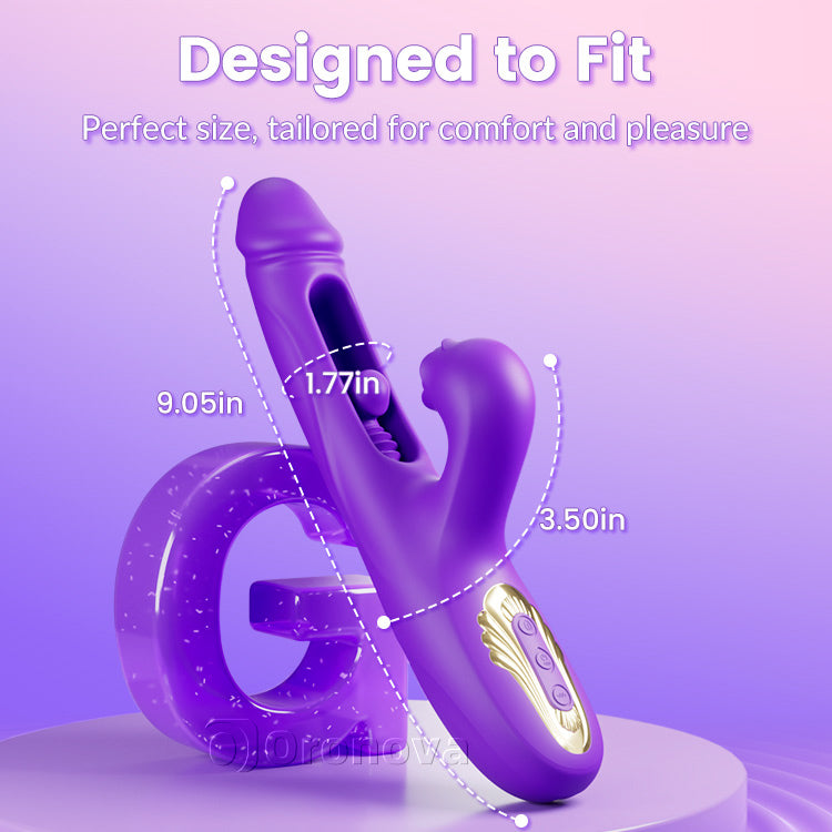 Push-pull Vibrator, Kitzlerkitzel, dreifache Stimulation