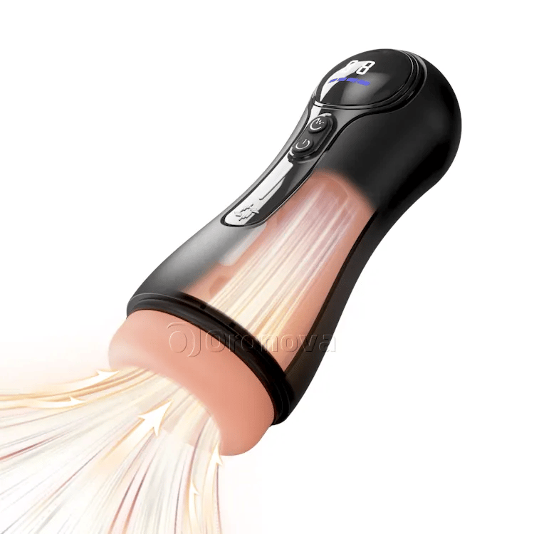 Automatischer männlicher Masturbator – 4 Saugmodi, 9 Vibrationen, LED-Anzeige