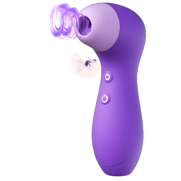 Vibrator & Suction Toy – Rechargeable, 10 Modes, Female Pleasure