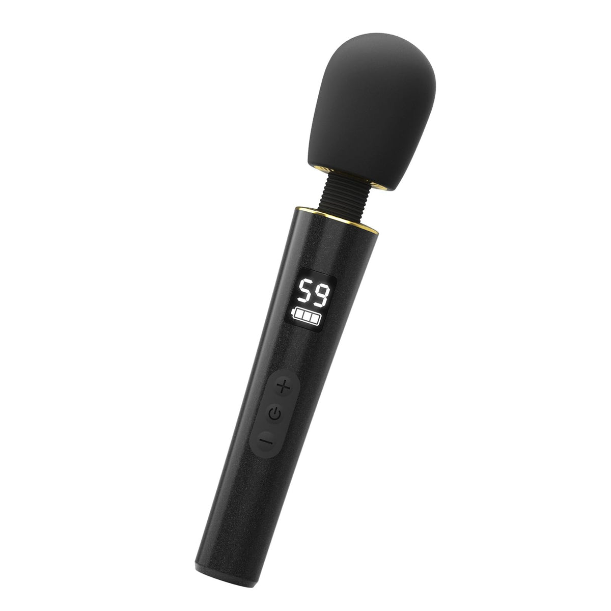 Mini Vibrator Wand – 9 Modi, 5 Geschwindigkeiten & LED-Anzeige