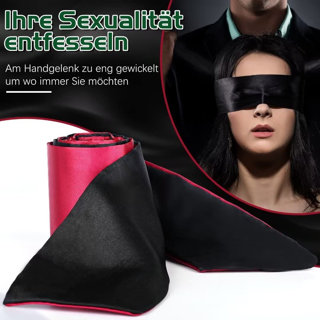 BDSM Bondage Set mit Handschellen für Fesselspiele