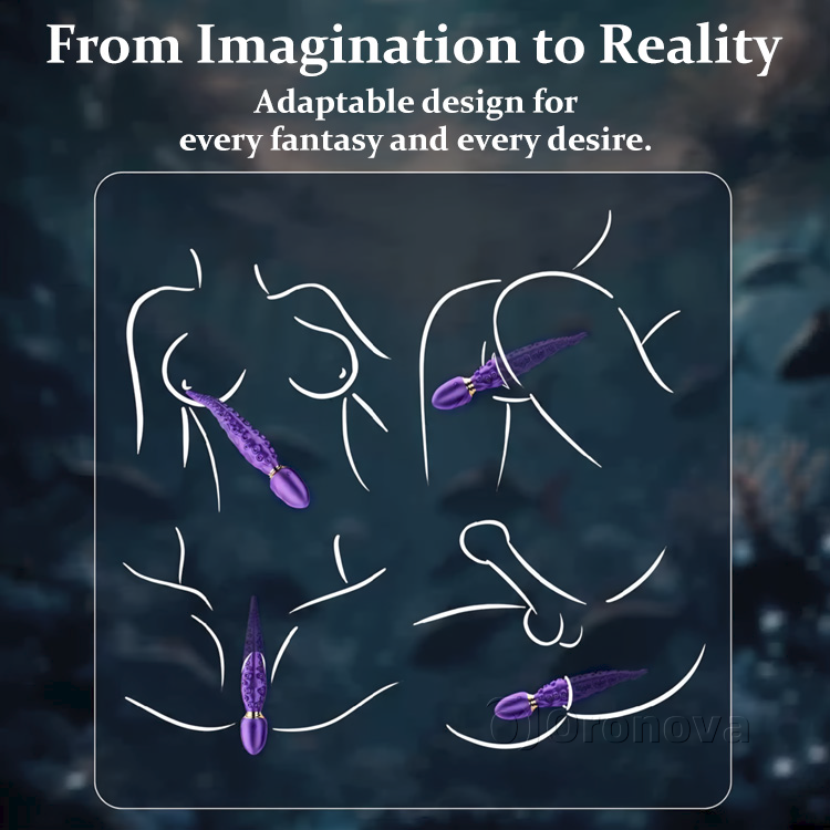 Octopus Tentakel Vibrator – Ideal für G-Punkt- & Nippelstimulation