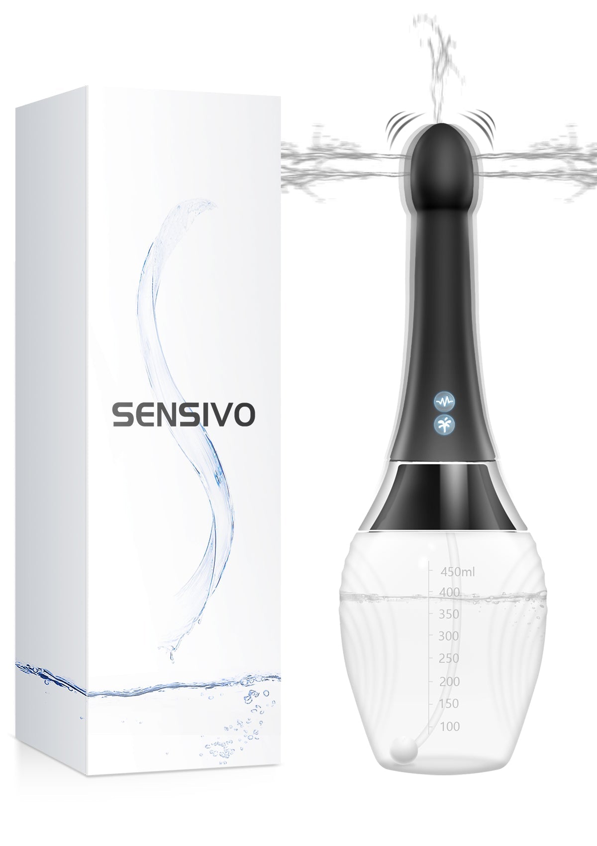 Einlauf Anal-Dusche - Vibrierend & Spray