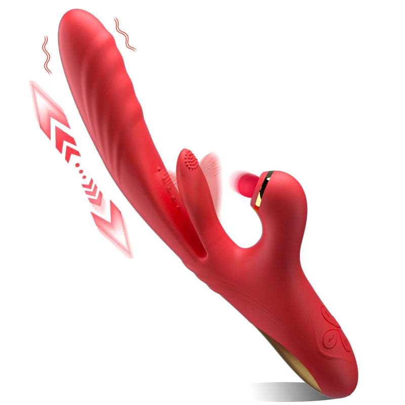 MultiMode Stoßvibrator mit Klitorisreizfunktion