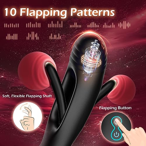 Flatternder Anal-Massager - Vibration & Cockring