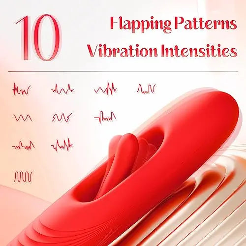 G Spot Flapping Vibrator mit Kussfunktion & Vibrationszunge