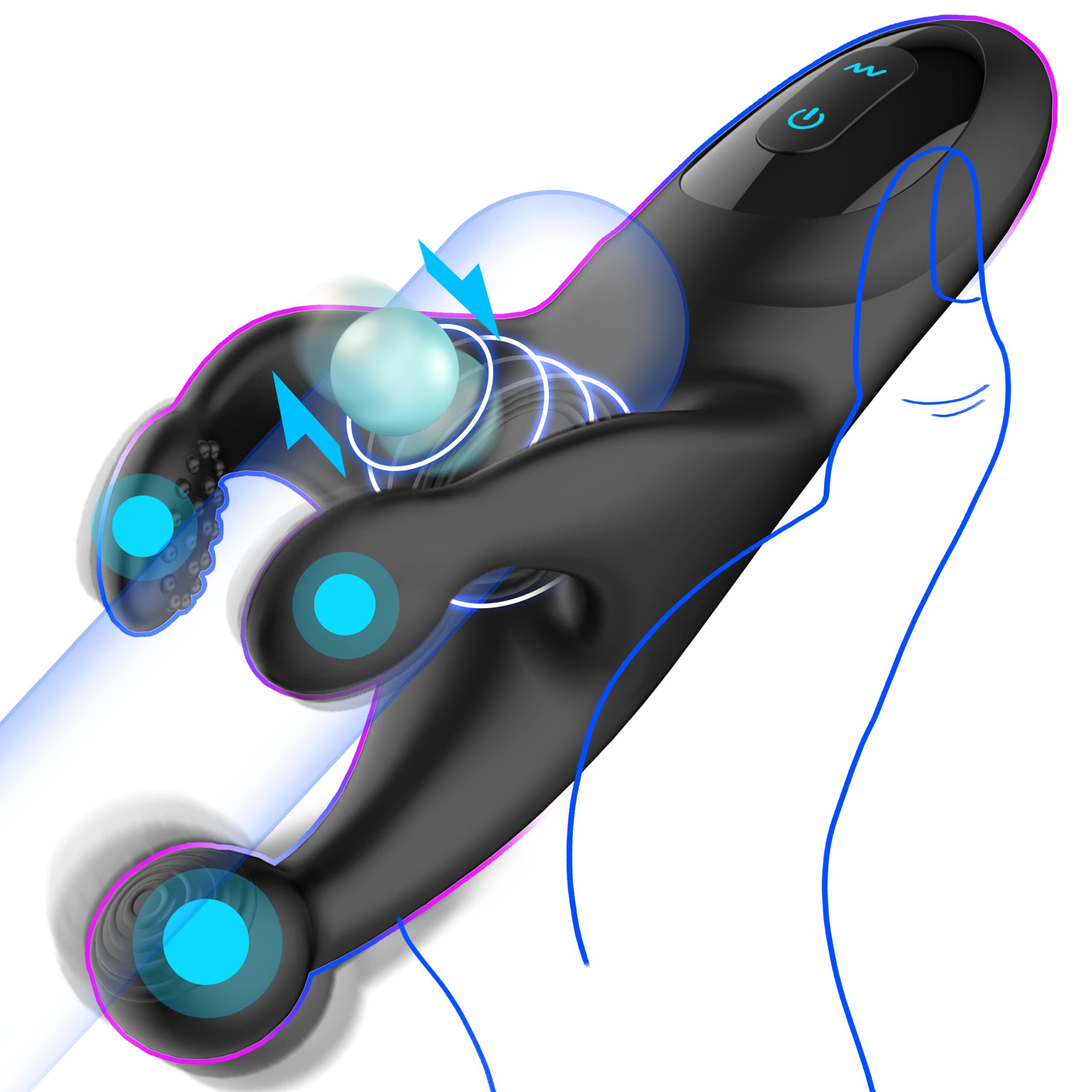 Penis Tapping Vibrator - Vibrierend & Wasserdicht