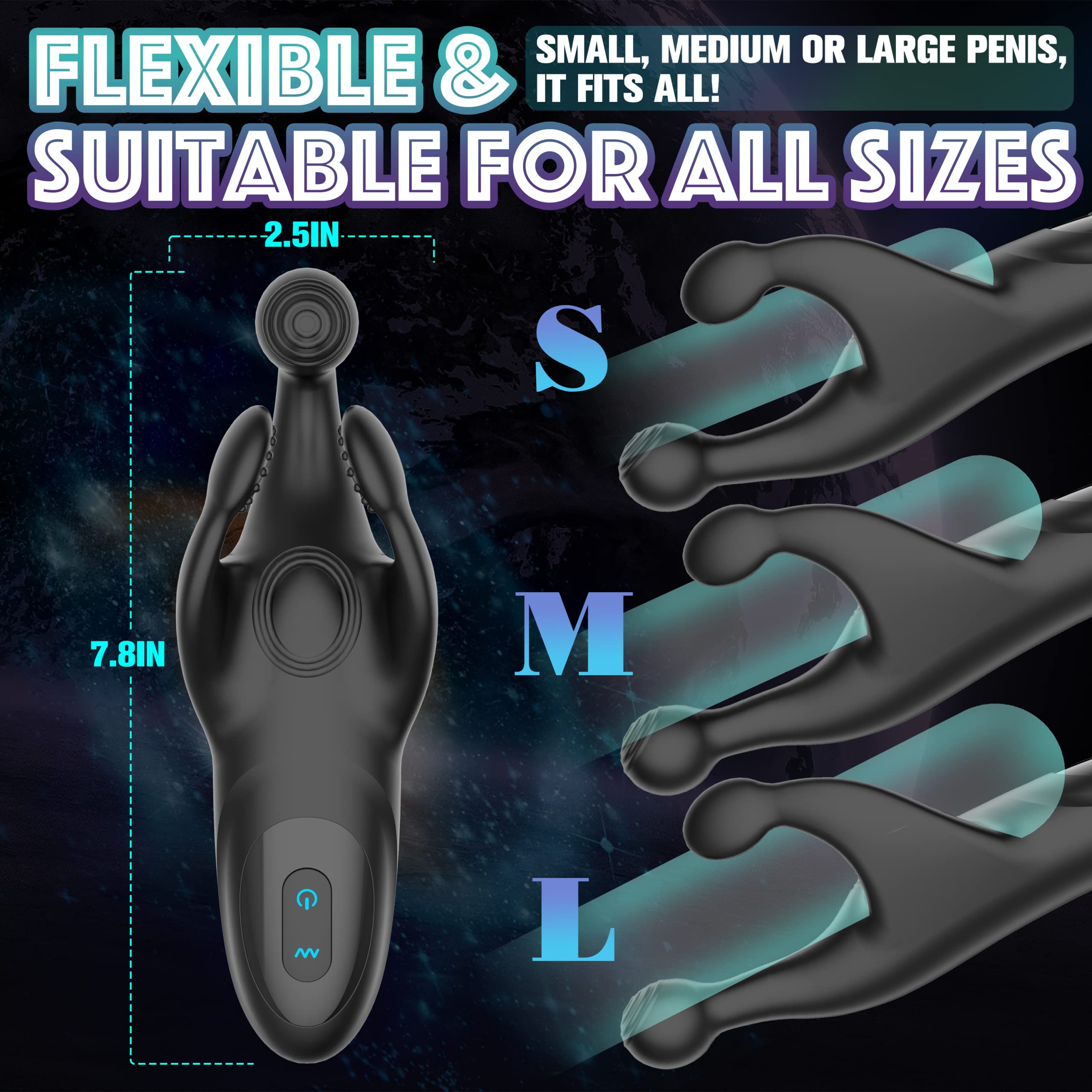 Penis Tapping Vibrator - Vibrierend & Wasserdicht